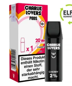 Charlie Lovers Pods – Cherry – 1St. 20mg/ml