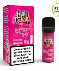 Bad Candy Pod2Go – Raspberry Rage – 2St – 20mg/ml