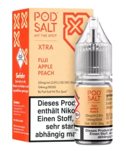 Pod Salt X – Fuji Apple Peach – Nikotinsalz – 20mg/ml