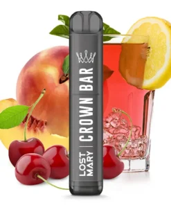 Crown Bar by Al Fakher x Lost Mary – Cherry Peach Lemonade – 20mg