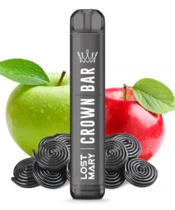 Crown Bar by Al Fakher x Lost Mary – Double Apple – 20mg