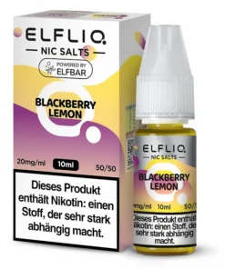 ELFLIQ – Blackberry Lemon – Nikotinsalz Liquid 20 mg/ml