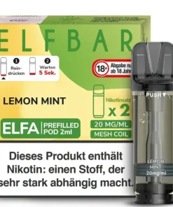 ELFA CP Prefilled Pod Lemon Mint