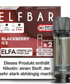 ELFA CP Prefilled Pod Blackberry Ice