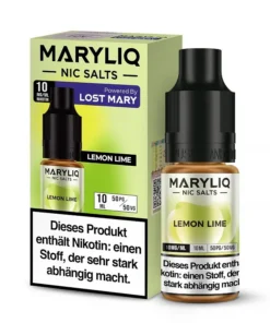 MARYLIQ – Lemon Lime – Nikotinsalz Liquid 10mg
