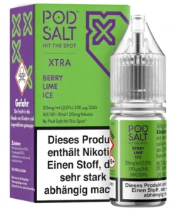 Pod Salt X – Berry Lime Ice – Nikotinsalz – 20mg