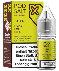 Pod Salt X – Lemon Lime Cola – Nikotinsalz – 20mg