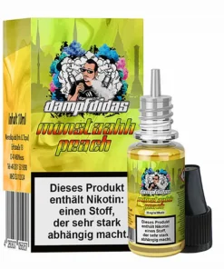 Dampfdidas – Monstaahh Peach – Nikotinsalz Liquid – 20mg