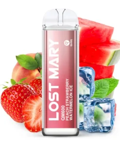 Lost Mary – QM600 – Peach Strawberry Watermelon Ice – 20mg