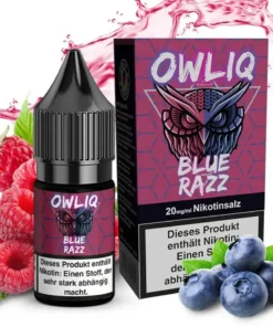 OWLIQ – Blue Razz – Nikotinsalz Liquid – 20mg