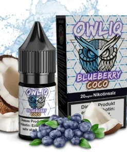 OWLIQ – Blueberry Coco – Nikotinsalz Liquid – 10mg
