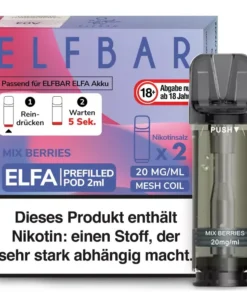 ELFA CP Prefilled Pod Mix Berries – Nikotinfrei