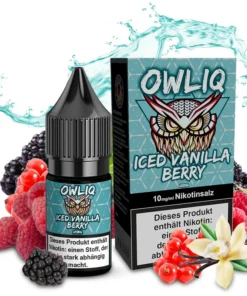 OWLIQ – Iced Vanilla Berry- Nikotinsalz Liquid – 10mg