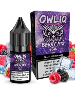 OWLIQ – Berry Mix Ice – Nikotinsalz Liquid – 20mg