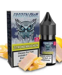 Frozen OWL Zitronenkuchen Nikotinsalz Liquid 10 ml 20 mg