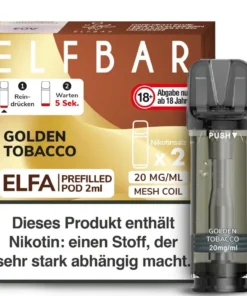 ELFA CP Prefilled Pod Golden Tobacco