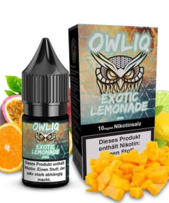OWLIQ – Exotic Lemonade – Nikotinsalz Liquid – 10mg