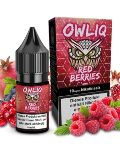OWLIQ – Red Berries – Nikotinsalz Liquid – 10mg