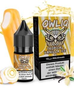 OWLIQ – Tropical Vanilla Ice – Nikotinsalz Liquid – 10mg