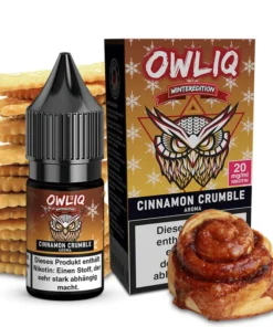 OWLIQ – Cinnamon Crumble – Nikotinsalz Liquid – 20mg