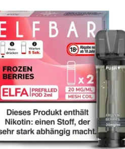 ELFA CP Prefilled Pod Frozen Berries