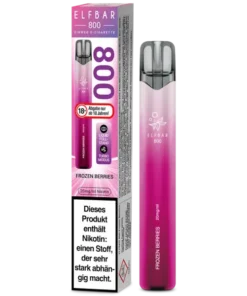 Elf Bar 800 Dragonfruit Strawberry Aroma Einweg E-Shisha 20mg Nikotin