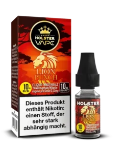 Holster Nikotinsalz – Lion Punch – 10mg Liquid 10ml