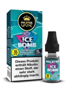 Holster Nikotinsalz – Ice Bomb – 10mg Liquid 10ml