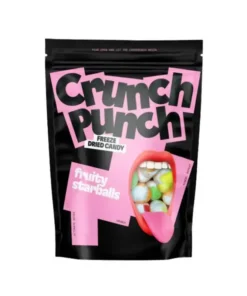 Crunch Punch Freeze Dried Candy Fruity Starballs 50g – MHD: 02/2027